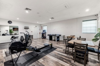 Allure Detox's Recreational room