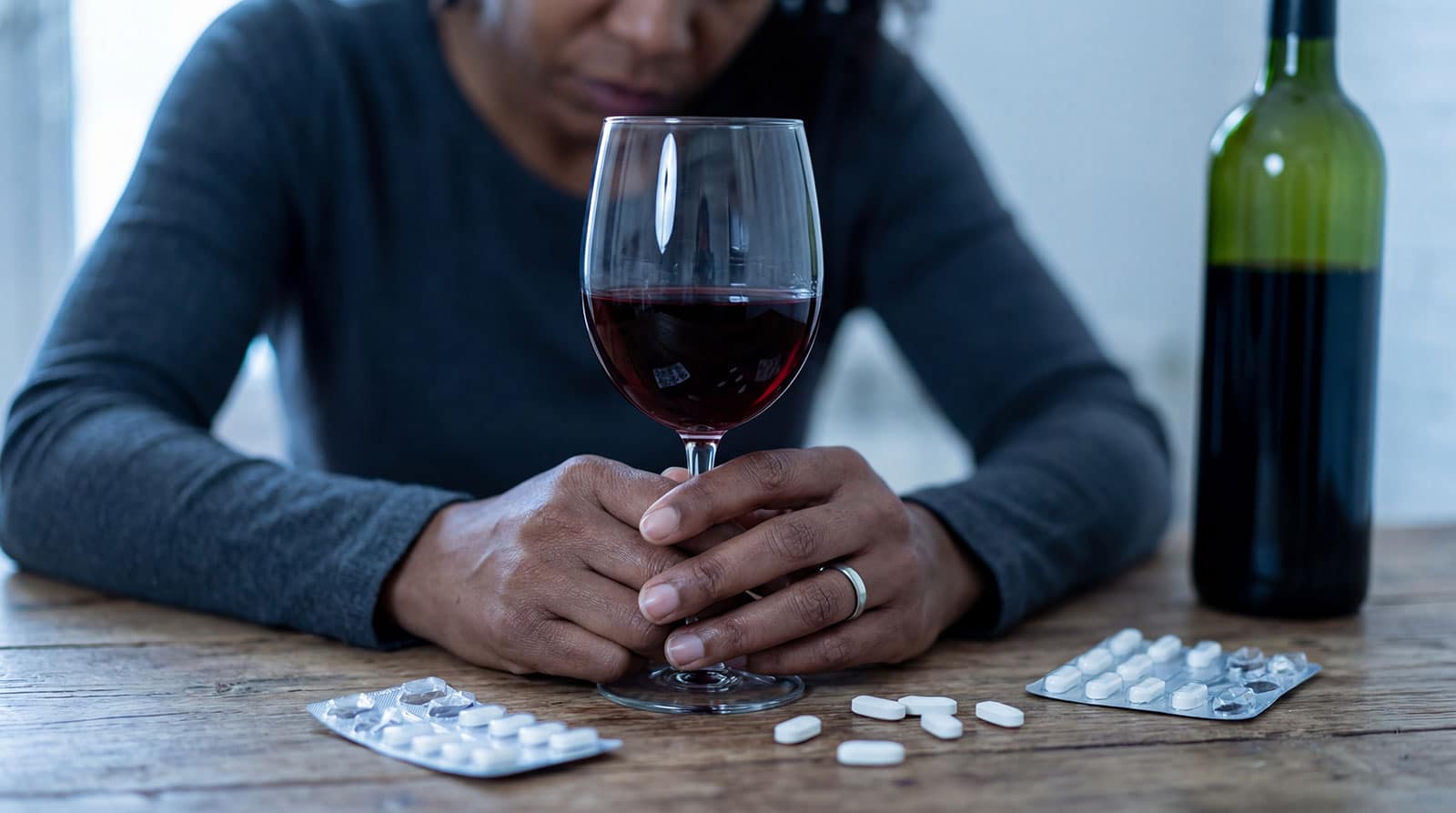 Fluoxetine with Alcohol
