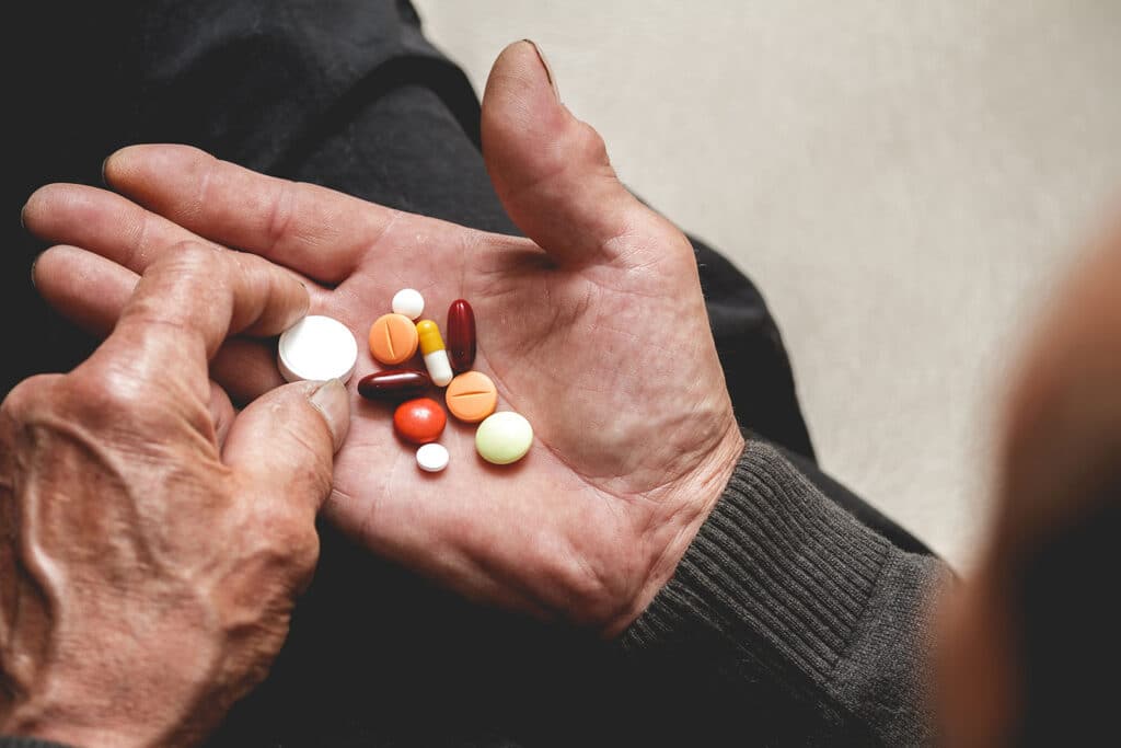 taking drugs